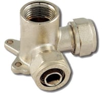 Водорозетка Tiemme 16x3/4" двухплоскостная (обжим) 1600165/1626
