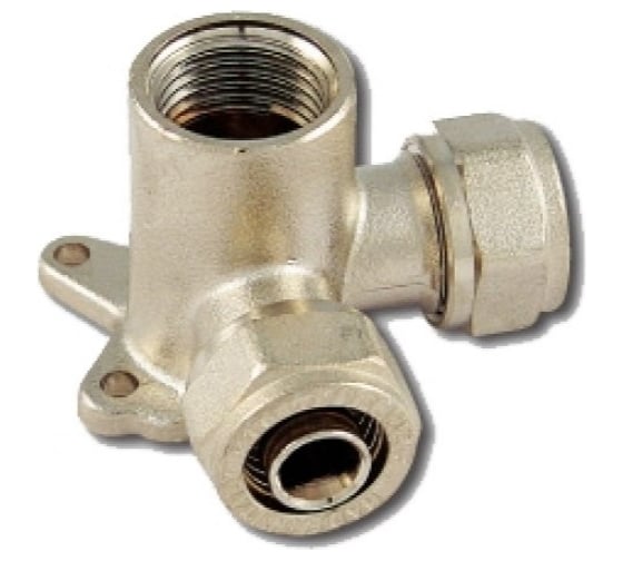 Водорозетка Tiemme 16x3/4" двухплоскостная (обжим) 1600165/1626