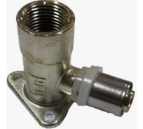 Водорозетка Tiemme 16x1/2" SN (пресс) 1650549/1656SN