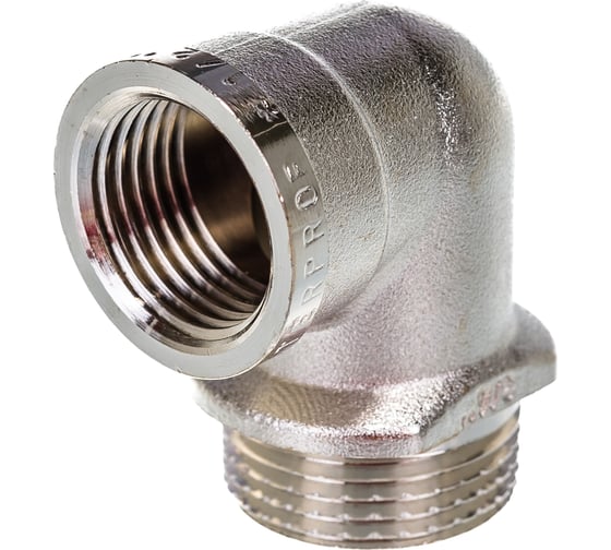 Переходной угольник MPF 1/2" х 3/4" в/н с ограничителем ИС.072261