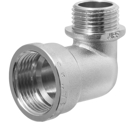 Переходной угольник MPF 3/4" х 1/2" в/н с ограничителем ИС.072633 1