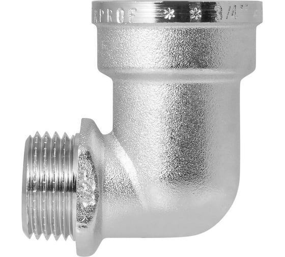 Переходной угольник MPF 3/4" х 1/2" в/н с ограничителем ИС.072633