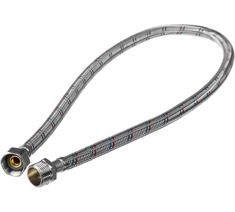 Подводка для воды Azario 0.3 м, г/ш, нержавеющая оплетка, 1/2x1/2 УТ008607