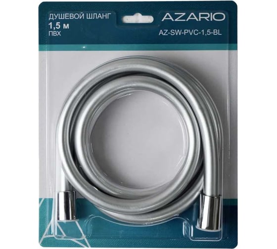 Шланг для душа Azario ПВХ 1,5 м., упаковка блистер 00085788
