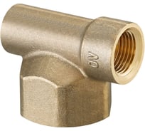 Концевая пробка Oventrop G 1 BP, отвод на воздуховодчик G 3/8 BP, 1400691