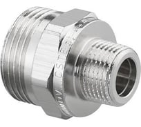 Ниппель-переход Oventrop Cofit S, Н-Н ЕК, 1/2", 3/4", бронза никелированная 1503162