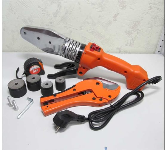 Комплект сварочного оборудования LAMMIN 1500 вт, насад. 20-40мм Lm31001204015