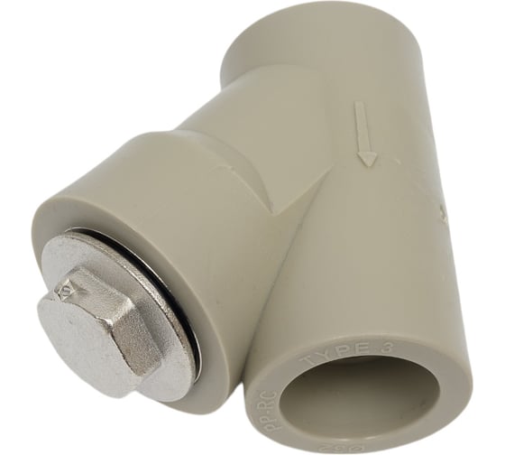 Фильтр LAMMIN ppr 32 косой 30/5 серый Lm31091000032G