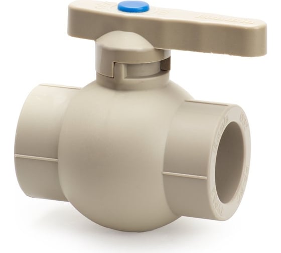 Шаровой кран LAMMIN ppr 32 premium 24/6 серый Lm31172000032G