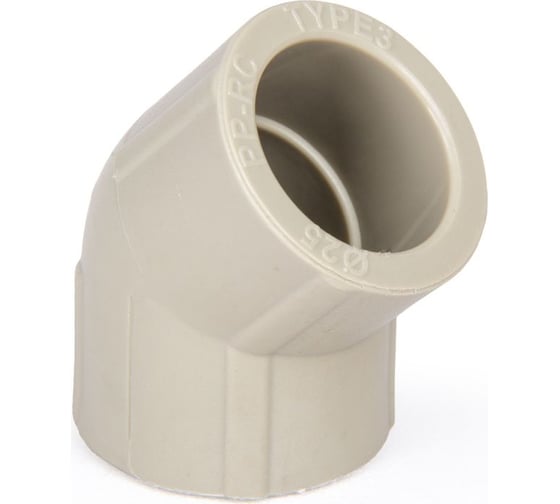 Угольник LAMMIN ppr 45 х 25 300/50 серый Lm31034045025G 1