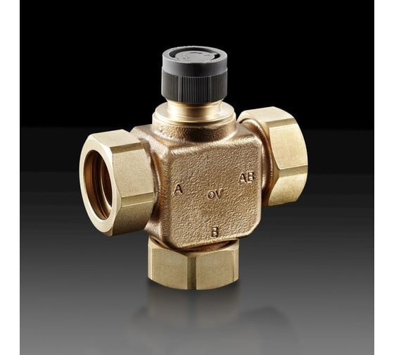 Вентиль Oventrop Tri-CTR, смесительный, трёхходовой, DN-20, M30x1,5, PN 1131206