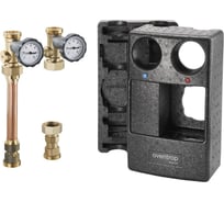 Насосная группа Oventrop Regumat S-180, прямая, DN 25 1 1/2", без насоса 1356020
