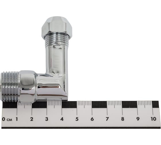Угольник обжимной MasterProf 10x1/2" ц/ш ИС.071242