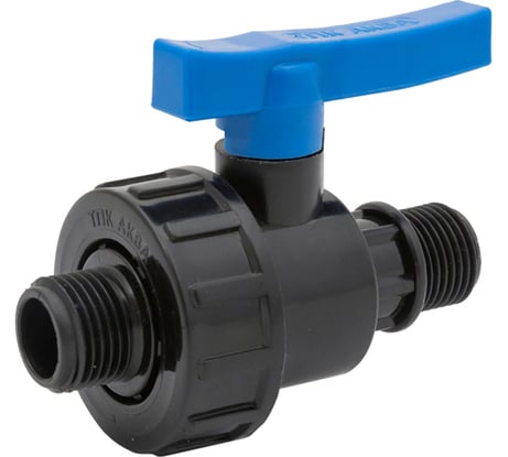 Шаровой компрессионный кран Политэк нр/нр 3/4x3/4 тпк-аква 552203434