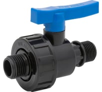 Шаровой компрессионный кран Политэк нр/нр 1 1/2x1 1/2 тпк-аква 550112112