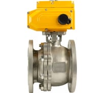 Шаровой кран DN.ru КШФП.316.200 Ду150 Ру16 с электроприводом QT-060 380В D160-01999