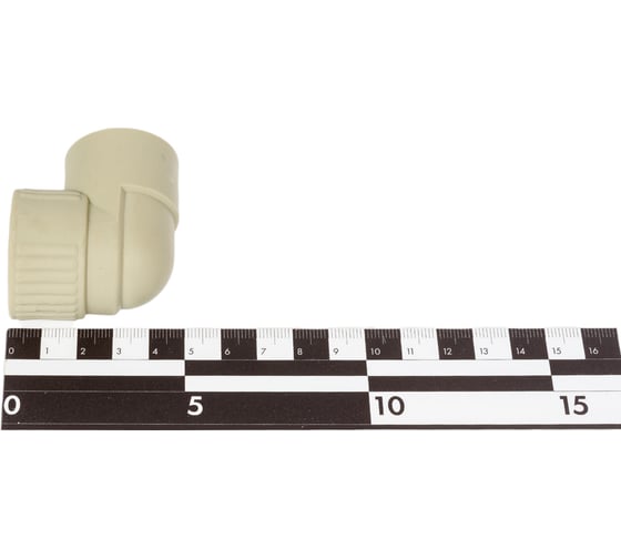 Комбинированный угольник LAMMIN ppr вр 25x1/2" 112/28 серая Lm31052025015G