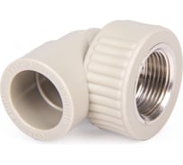 Комбинированный угольник LAMMIN ppr вр 25x3/4" 84/21 серый Lm31052025020G