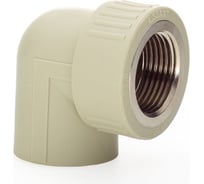 Комбинированный угольник LAMMIN ppr вр 32x1" 50/10 серый Lm31052032025G