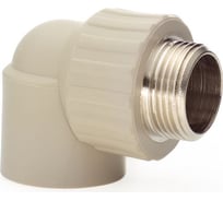 Комбинированный угольник LAMMIN ppr нр 32x1" 40/10 серый Lm31051032025G