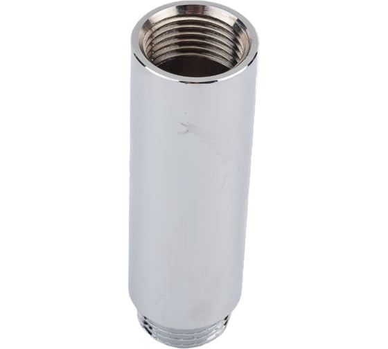 Удлинитель VALTEC 1/2 внутренняя х70 мм, хром VTr.198.C.0470