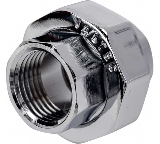 Разъемная муфта VALTEC 1/2 вн.-вн. хром VTr.340.C.0004
