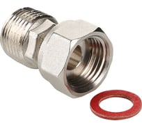 Прямой полусгон с накидной гайкой VALTEC 1/2x1/2 VTr.613.N.0404 16007841