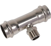 Тройник VALTEC с наружной резьбой, нержавеющая сталь 28х1/2 VTi.933.I.280428