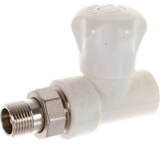 Прямой клапан PPR VALTEC со сгоном 20х1/2 VTp.717.V.02004