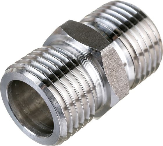 Ниппель VALTEC нержавеющая сталь 1/2х1/2 VTi.582.I.0404