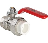 Латунный кран под PPR VALTEC 20х1/2 вн. р. с полусгоном VTp.742.0.02004
