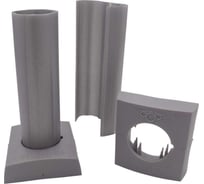 Кожух BYR PEX 100 мм (2 шт.) накладка серая (2 шт.) 2066 х 2 х 2070