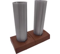 Кожух BYR PEX 100 мм (2 шт.) накладка коричневая (2 шт.) 2066 х 2 х 2071