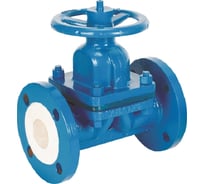 Запорный клапан (вентиль) АТКА футер. вдх (тип 15ч74п2м) ду20 ру16 1008010402