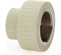 Комбинированная муфта LAMMIN ppr вр 32x1_1/4" 45/15 серый Lm31043032032G