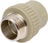 Комбинированная муфта LAMMIN ppr вр 32x1" 60/20 серый Lm31043032025G