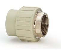 Комбинированная муфта LAMMIN ppr вр 32x1" под ключ 60/6 серый Lm31044032025G