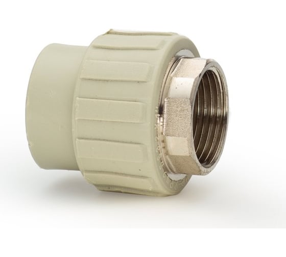 Комбинированная муфта LAMMIN ppr вр 32x1" под ключ 60/6 серый Lm31044032025G 1