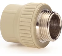 Комбинированная муфта LAMMIN ppr нр 32x1" 60/20 серый Lm31041032025G