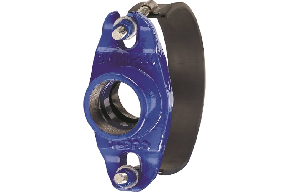 Хомутовый муфтовый отвод (седелка) АТКА 2" х 100 (105-130) 1001060202 ...