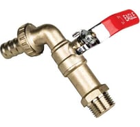 Сливной шаровой кран BYR PEX н.р. 1/2", с патрубком для присоединения шланга 9610