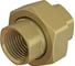 Сгон американка ELSEN Metalit прямой, ВВ, 1/2", 1/2", латунь, с плоским уплотнением EBF21.12 1