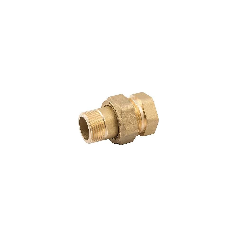 Сгон американка ELSEN Metalit прямой, НВ, 1", 1", латунь, с плоским ...