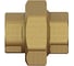 Сгон американка ELSEN Metalit прямой, ВВ, 1", 1", латунь, с плоским уплотнением EBF21.10 2