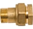 Сгон американка ELSEN Metalit прямой, НВ, 3/4", 3/4", латунь, с плоским уплотнением EBF26.34 1
