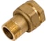 Сгон американка ELSEN Metalit прямой, НВ, 3/4", 3/4", латунь, с плоским уплотнением EBF26.34 2