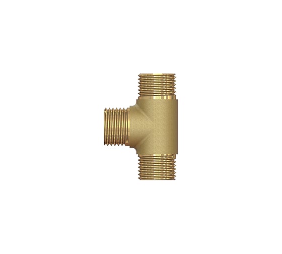 Тройник ELSEN Metalit ННН, 3/4", 3/4", 3/4", латунь, равнопроходной EBF06.34