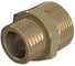 Ниппель ELSEN Metalit НН, 3/4", 3/4", латунь, равнопроходной EBF15.34 1