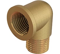 Угольник ELSEN Metalit 90, НВ, 1", 1", латунь EBF12.10