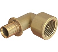 Угольник ELSEN Monolit В, 16, 1/2", латунь EFA25.16-12BB